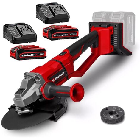 Einhell Professional Twin 18v 36v 230mm 9"" Angle Grinder AXXIO - 2x4ah PLUS Bat (1/5)