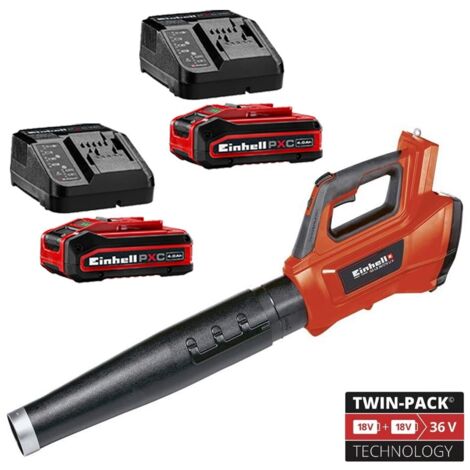 Einhell Professional 36v Twin 18v Leaf Blower GE-LB 36/210 Li PXC + 2X 4Ah Kit