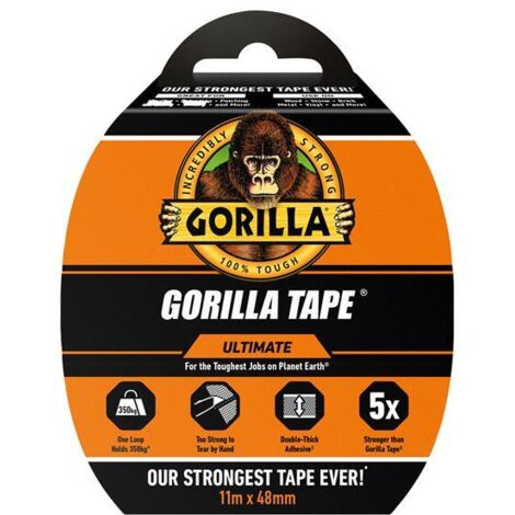 Gorilla Glue 118263 Gorilla Tape Ultimate 11m Black GRGGTU11 (1/2)
