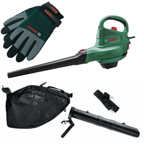 Bosch Universal Garden Tidy 3 In 1 Electric Garden Leaf Blower Vacuum & Gloves (1/5)