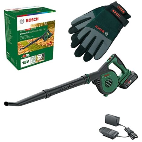 Bosch 18v Cordless Leaf Blower UniversalLeafBlower 18V-130 1x 2.5Ah Batt &Gloves (1/5)