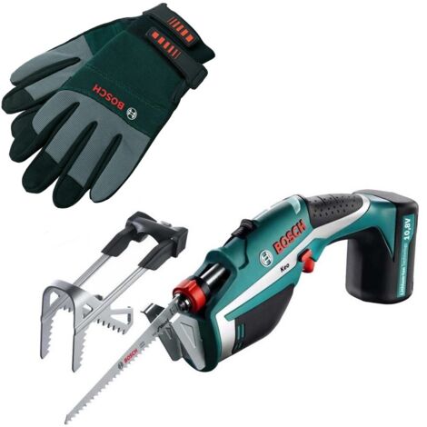 Bosch Keo Garden Recip Pruning Multi Saw 10.8v Li-Ion & Battery & Gloves