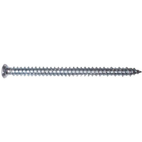 Masonmate 0869T7550 Self Tapping Concrete Frame Screw 7.5 x 52mm 100 MAMCFS7552