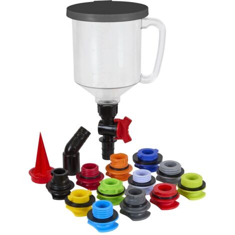 Sealey VS7107 Master Engine Oil Funnel Filling Kit 15pc (1/3)
