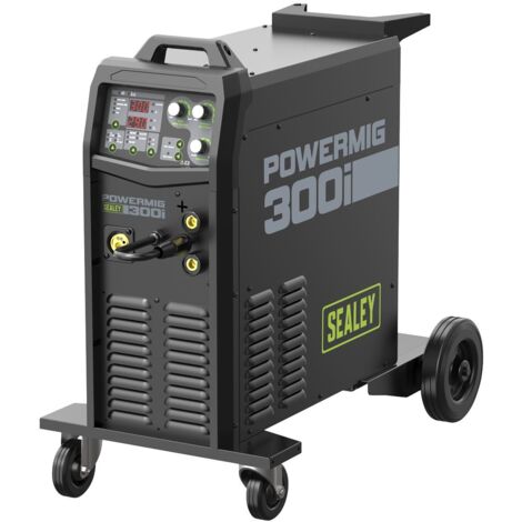 Sealey POWERMIG300i 300A Professional Gas/Gasless MIG/MMA/TIG Inverter Welder 415V 3ph