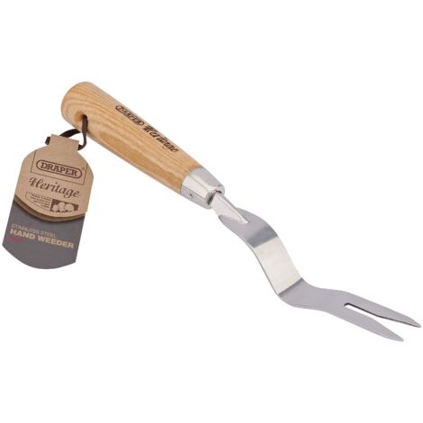 Draper 99027 Draper Heritage Stainless Steel Hand Weeder with Ash Handle (1/5)