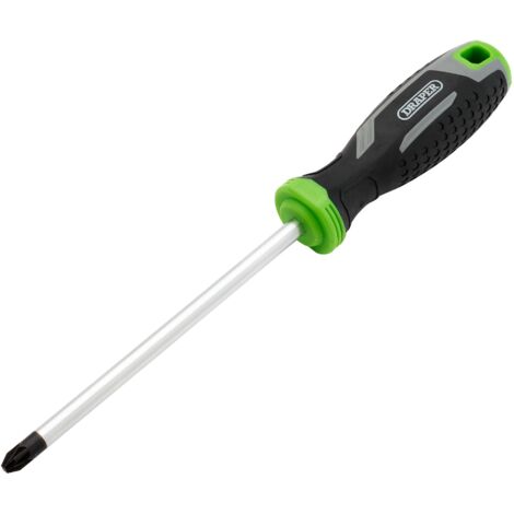 Draper PZ3X150MM Pozidriv Soft Grip Screwdriver - Precision Hand Tool for DIY and Professional Use (1/2)