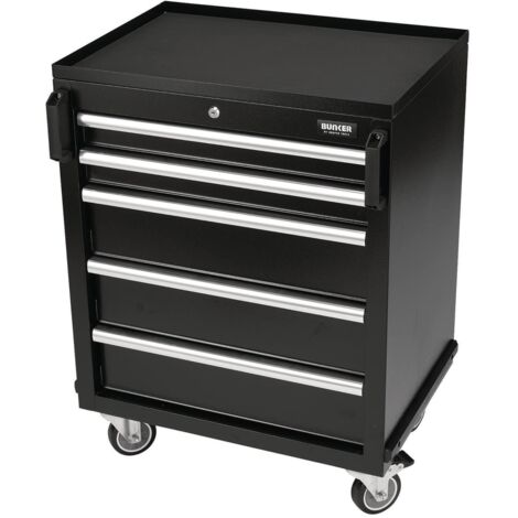 Draper 29792 BUNKER Modular Mobile Cabinet, 5 Drawer, 646mm (1/5)