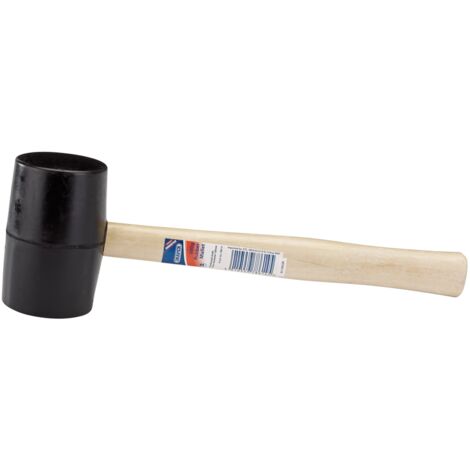 Draper 24oz (620g) Rubber Mallet with Hardwood Shaft - Durable and Versatile Tool (Model 78614) (1/2)