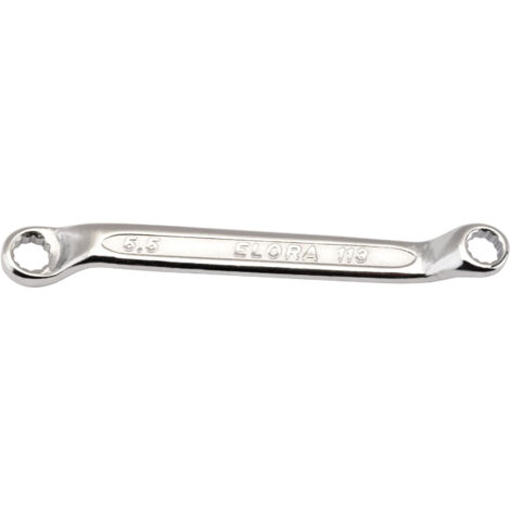 Draper Elora 5mm x 5.5mm Midget Deep Crank Metric Ring Spanner (Size 5x5.5mm)