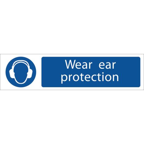 Draper 73158 Ear Protection Sign (1/2)