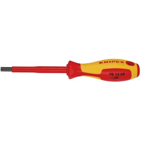 Draper 6mm VDE Insulated Hexagon Screwdriver (Model 18779) – Professional-Grade Hex Screwdriver for Electrical and Precision Work (1/2)