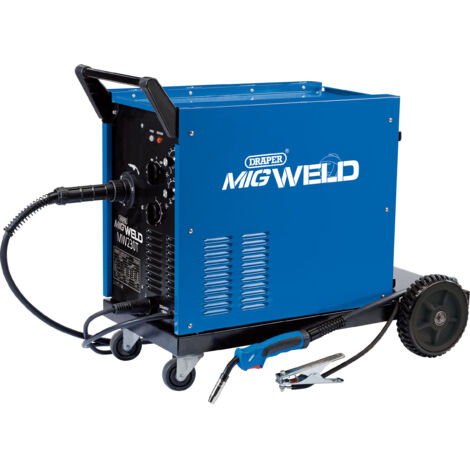 Draper 230/400V Gas/Gasless Turbo MIG Welder (220A) (71093)