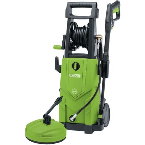 Draper 03095 230V Pressure Washer, 2200W, 165Bar, Green (1/5)