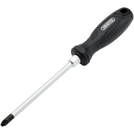 Draper PZ3X150MM Pozidriv Screwdriver with Hard Grip Handle – Precision Phillips Screwdriver for Professional and DIY Use (1/2)