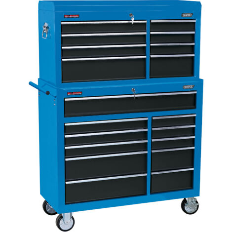 Draper 17764 Combined Roller Cabinet and Tool Chest, 19 Drawer, 40 (1/5)