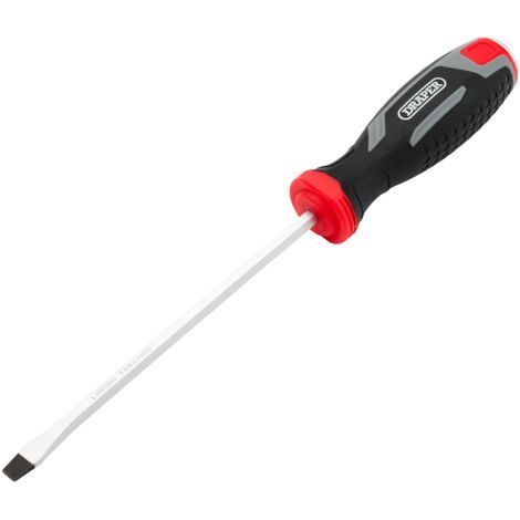 Draper SL6.5X150MM Slotted Pound-Through Soft Grip Screwdriver (1/2)