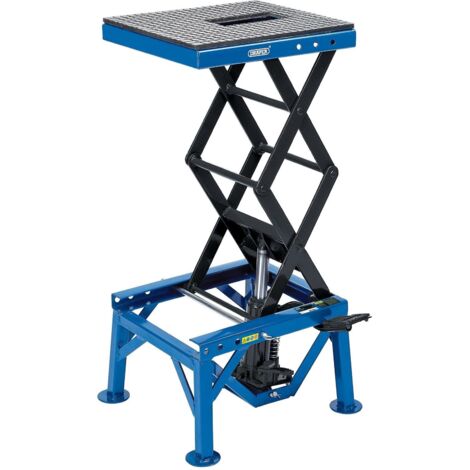Draper 70212 Hydraulic Motorcycle Scissor Lift, 135kg (1/3)
