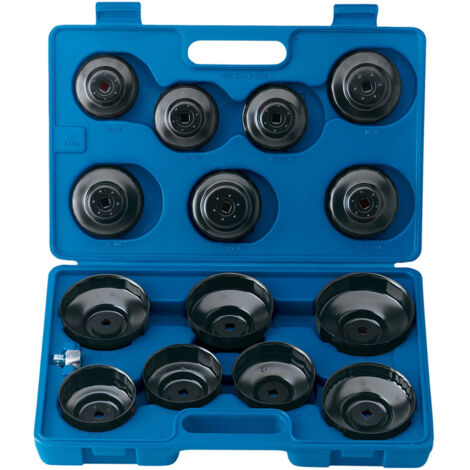 Draper 40105 Draper Expert Oil Filter Cup Socket Set, 3/8"" Sq. Dr. (15 Piece) (1/5)