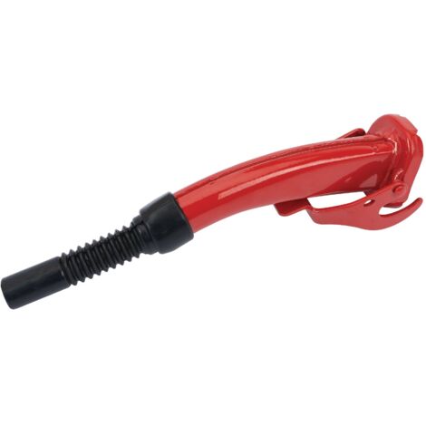 DRAPER Red Steel Spout for 5/10/20L Fuel Cans - 08115