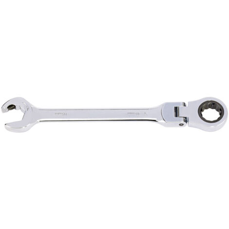 Metric Combination Spanner with Flexible Head and Double Ratcheting Features (16mm) (1/5)
