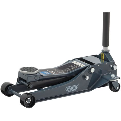 Draper 24276 Draper Expert Professional Low Profile Garage Trolley Jack, 4 Tonne (1/4)
