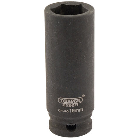 DRAPER Expert 16mm 3/8 Square Drive Hi-Torq 6 Point Deep Impact Socket - 06889 (1/5)