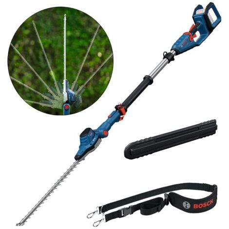 Bosch Professional 18v Cordless 2m Pole Hedge Cutter GHE 18V-50 TP Trimmer Bare (1/5)