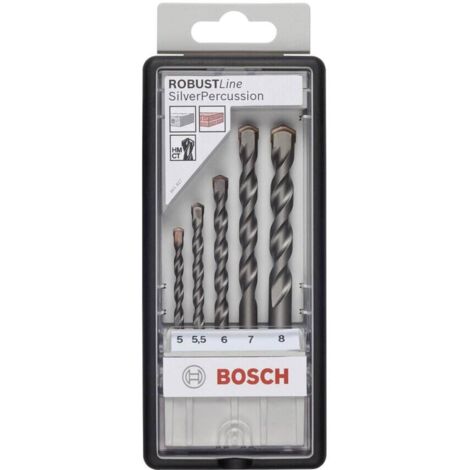 Bosch RobustLine Silver Percussion Set 5 Pieces 2607010