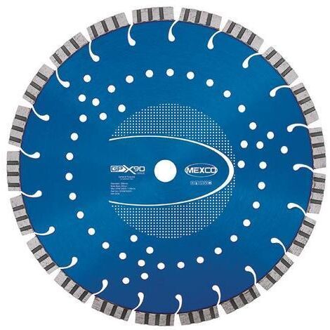 MEXCO GPX9030020 GPX90 Concrete Diamond Blade 300 x 22mm MEXGPX90300 (1/3)
