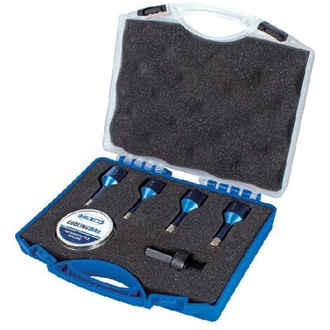 MEXCO TDXCELKIT4 XCEL Grade Diamond Tile Drill Bit Set (6-10mm) MEXTDXLKIT4 (1/2)