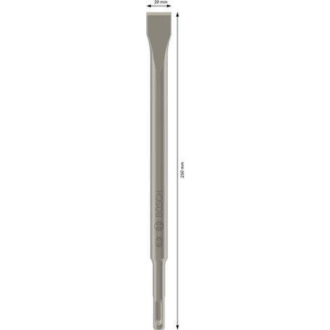 Bosch Chisels PRO SDS plus-4C Flat Chisel 20 x 250 mm 2608690144