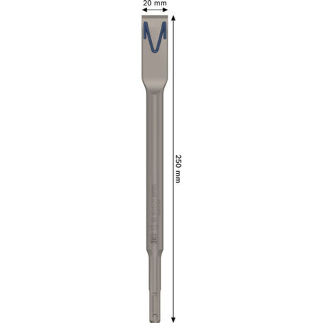 Bosch Chisels EXPERT SDS plus-8C Flat Chisel 20 x 250 mm 2608901695