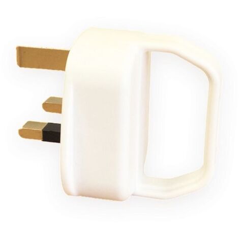Dencon Easy Pull Plug 13A White for Easy Grip (1/2)