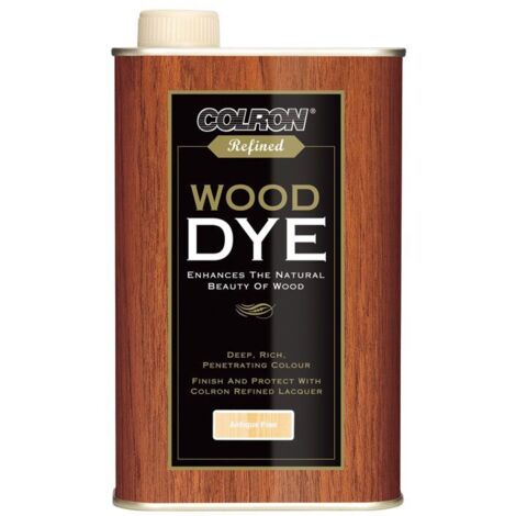 Ronseal 36888 Colron Refined Wood Dye Georgian Medium Oak 250ml RSLCRWDMO250