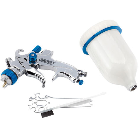Draper 09706 Gravity Feed HVLP Air Spray Gun, 600ml (1/5)