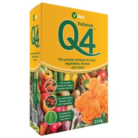 Vitax 6QF253 Q4 Fertiliser 2.5kg VTX0021 (1/5)