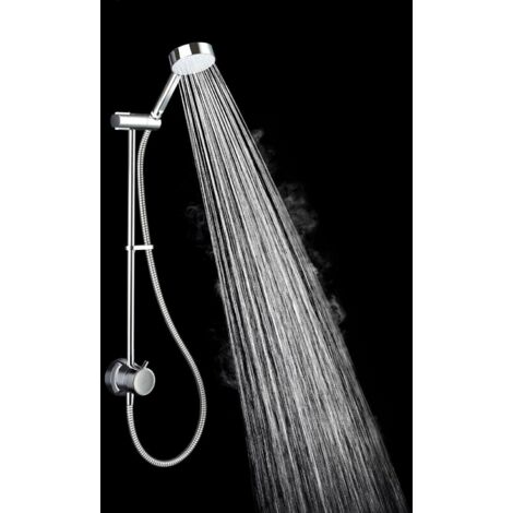 Mira Minimal Thermostatic Mixer Shower Chrome Exposed with Adjustable Head