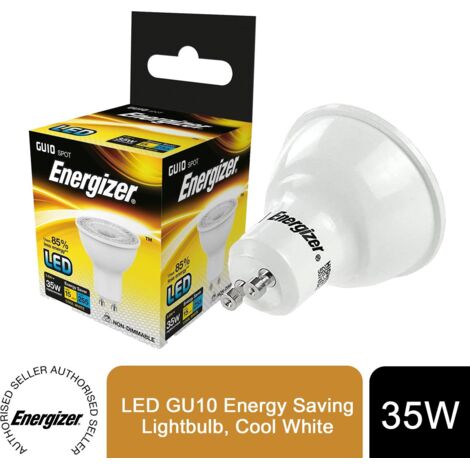 Energizer S8822 LED GU10 Bulb Cool White 3.8W ENG4332 (1/5)
