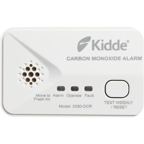 Battery Carbon Monoxide Alarm - Kidde 2030-DCR (1/2)