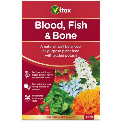 Vitax 6FB253 Blood Fish & Bone 2.5kg VTX1271 (1/2)