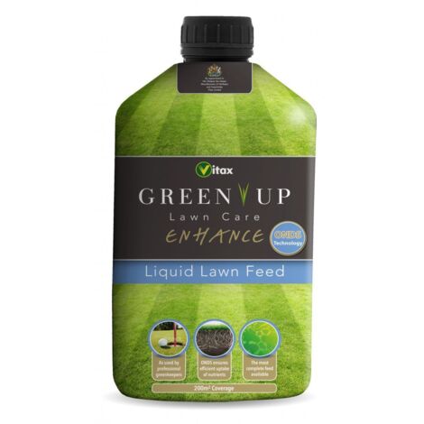 Vitax 5GEL3 Green Up Lawn Care Liquid Lawn Feed 1L VTX1376 (1/2)