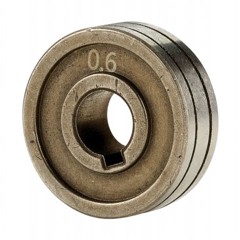 Draper 04902 MIG Welder Wire Feed Drive Roller, 0.6-0.8mm (1/2)
