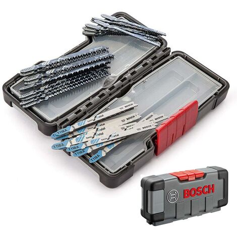 Bosch Basic for Wood and Metal Jigsaw Blade Set, 30 Piece