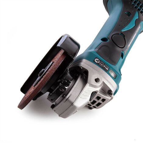 Makita DGA452Z 18v 4.5"" 115mm Angle Grinder Lithium Ion Bare Unit + Flange Nut