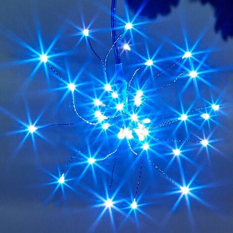 Smart Garden Triple Starburst Solar String Light Garden White or Coloured LED