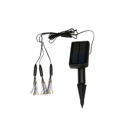Smart Garden Triple Starburst Solar String Light Garden White or Coloured LED