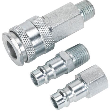 Sealey High Flow Air Tool Coupling Kit 1/4""BSPT ACH60