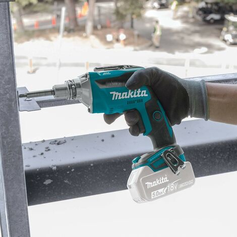 Makita DFS452RMJ 18v Brushless Lithium Ion Screwdriver - 2 x 4.0ah Batteries