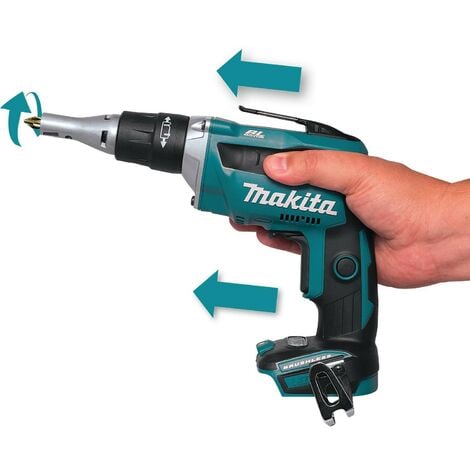 Makita DFS452RMJ 18v Brushless Lithium Ion Screwdriver - 2 x 4.0ah Batteries